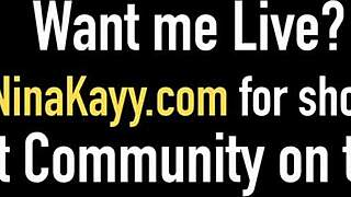 thick chicks nina kayy and miss raquel strap-on fucking with dildos 😈