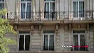 I feel so overwhelmed watching hung boy fill milf sarah's asshole with cum in this intense anal creampie scene