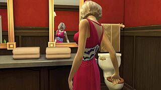 hey, stepdad watches blonde teen masturbate in chair then fucks her hard