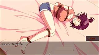 Bonds BDSM hentai game ep 1 - I loved tying up my cute classmate with shibari ropes to tickle her senseless