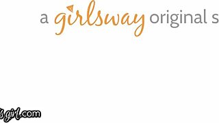 Step-daughter interacts with babysitter and milf in family scenario