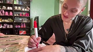 Super Freaky Nicki Minaj Twerking Elle Edition