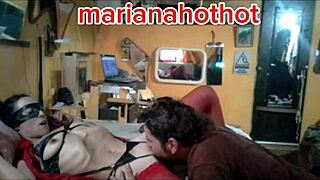 sexy petera from argentina gives amateur blowjob action