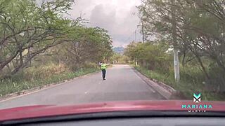 i fucked mariana martix on the public road