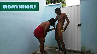 Chubby BBW Bends Over for Rough Doggystyle Anal