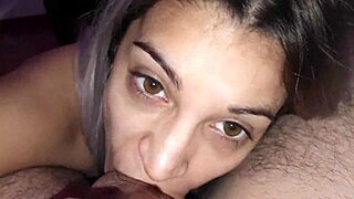 First casting story of an Argentinian teen giving a daring public blowjob