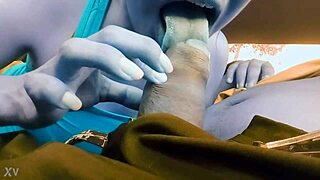 Delicious blowjob session 😋 with hot babe