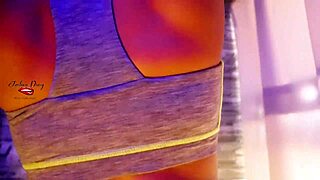 Indian Wife Tries On Thong Panties And Sports Bra Before Intense Fucking