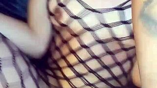 the ebony teen is bent over for a deep session with a large member in doggystyle