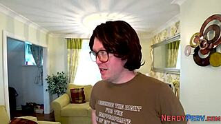 That tricked amateur is sucking dick so good in lingerie!