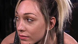 Blonde Sub Lily Labeau Endures Rough Caning And Bondage