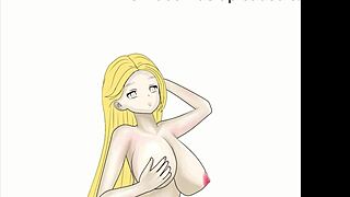 speed painting of beautiful waifu