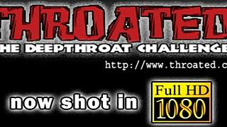 the young latina gets rough threesome with old guys