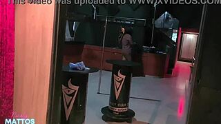 Want to see these naughty girls strip naked in the swing club?