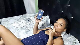 Stepsister Talks To Boyfriend While With Brother At Home