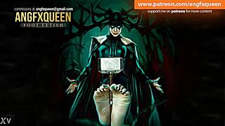 i dominate with my wrinkled toes in this footjob session