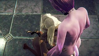 Wow! Furry hentai Thundercats in wild Japanese anime sex action. Manga game porn at its best!