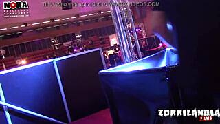 Cute Girl Bound In BDSM Bondage