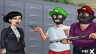 Summertime Saga Episode Four Fraud Scene Twelve With German Hentai Sex