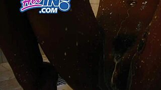 Is Maya Farrell's Wild Wet Milk Bath Too Provocative to Watch?