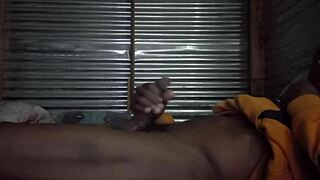 I cum hard after my girlfriend leaves