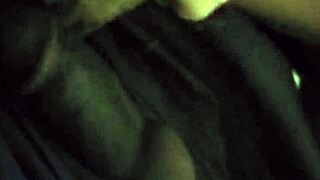 petite teen prostitute sucks uncle's cock in bed passionately