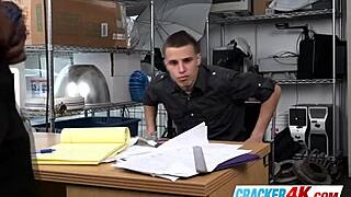 White teen gets bareback fucked by BBC in POV casting