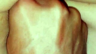 WELCOME MY STEPSISTER WITH SPANKING HER SKINNY ASS AND FINGERING