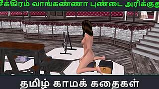 3D audio animated sex story with an Indian girl