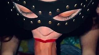 latina deepthroats until cum in mouth!