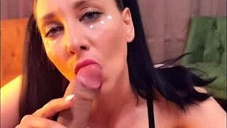 gorgeous babe with big natural tits, wanna see me do a sloppy deepthroat on this huge rod tonight?