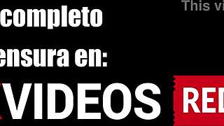 Mexican milf in thong bent over for doggystyle 😈