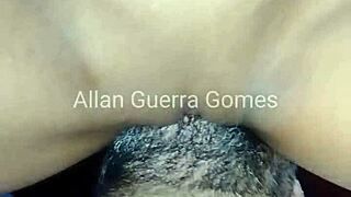 Hey dude, I went down on Dana Bueno’s pussy and ass till she came in my mouth! Allan Guerra Gomes, MMA fighter, loves licking both holes.