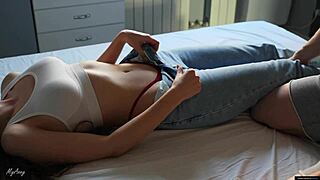 Did you see how I stripped her down and fucked her in those sexy jeans?