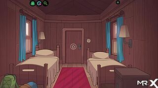 i'm groping the counselor's chest in this anime hentai game, but it's so uncensored