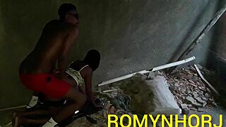 Ebony Prostitute's Anal Webcam Voyeur Show