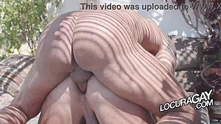 Viktor Rom And Angel Frontera Bareback Fun