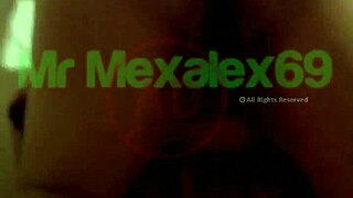 Mexican teen's intense orgasm from deep anal pounding