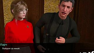 Accidental cumshot through glory hole into lingerie?