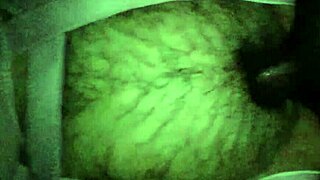 Roommate wakes me up at midnight for an intimate encounter in lingerie