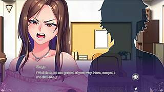 In this hentai anime, a bride gets bound and conquered through intense sex in episode 2.