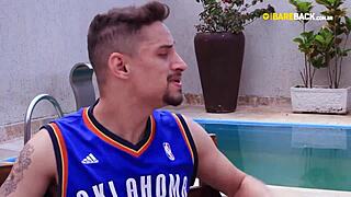 Intense Fucking with Macho Pool Boy in Home POV