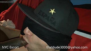 male escort delivers BIG BLACK COCK SUCKED and FUCKING session