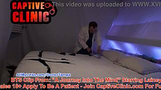 naked behind the scenes blooper from lainey in journey into the mind