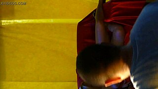 Watch this sexy latina blonde rip her clothes off in the making of empregadinha?