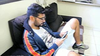 Marcos Goiano and Euerickdiaz explore hardcore gay anal with bareback creampie and assfucking passion.