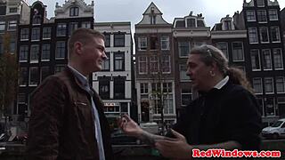 Is This Dutch Tourist Sucking Cock Before Sex?