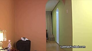 I interviewing a busty amateur Latina for oral sex