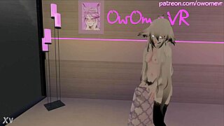 Horny Cat Girl Humps Pillow Till She Cums In Vrchat Erp