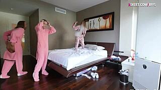 party turns into hardcore fucking with big cocks